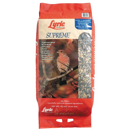 Lyric Lyric Supreme Assorted Species Sunflower Seeds Wild Bird Food 20 lb 26-47290